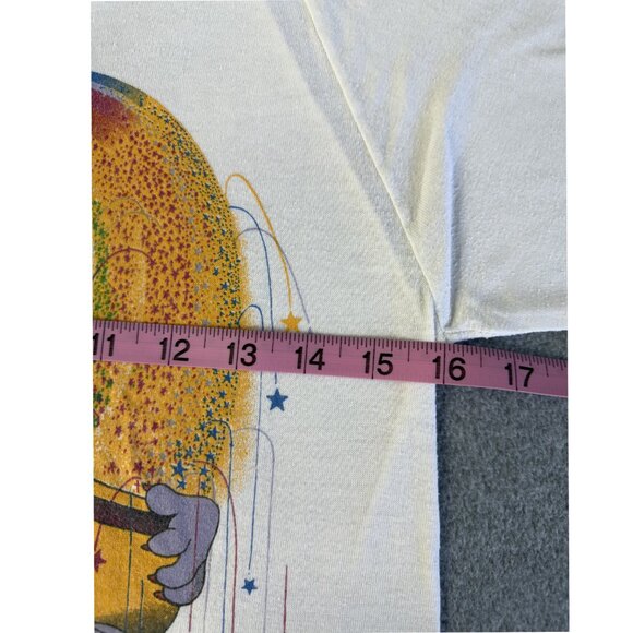 Vintage DISNEY Epcot Center Rainbow 1982 Figment Dragon T-Shirt Small USA Made - Picture 5 of 8